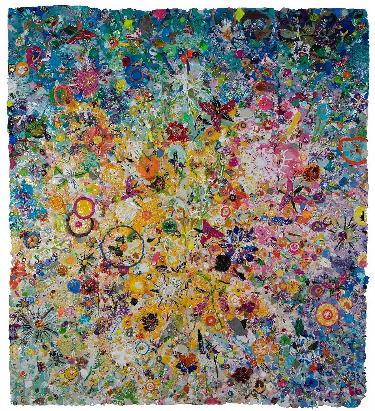 Dixon exhibition collage Sheila gallagher plastic lila UNDER CONSTRUCTION 2018